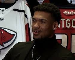 “It did something to me growing up, watching other black hockey players  play at a high level, and I know how inspiring it was to me… I know what it  could be like for a younger black hockey player ...