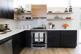 kitchens with black cabinets