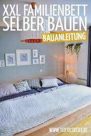 Hemnes bettgestell ein traumhaftes doppelbett in massivholz. Bauanleitung Diy Familienbett Selber Bauen Textilsucht
