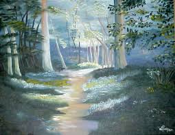 Majestic Forest Art Painting My Arts