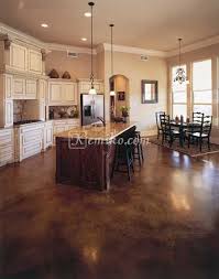 Kemiko Stain For Concrete Gallery Image Concrete Stained Floors House Flooring Concrete Floors