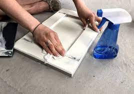 I was able to waive it off for a few months, but she just wouldn't take no for an answer, so after a lot of persuasion, and promises of dinner for my family every night(i know right). Shabby Chic Kitchen Cabinets Fusion Mineral Paint