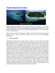 Fakta pulau sipadan dan ligitan tau kah kalian kalau di selat makassar terdapat 2 pulau bernama pulau sipadan dan ligitan. Sengketa Sipadan Dan Ligitan