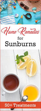 3 black tea bags (i use earl grey) make a pitcher of steaming water about 1/3 full. Sunburn Relief Remedies Over 50 Soothing Treatments