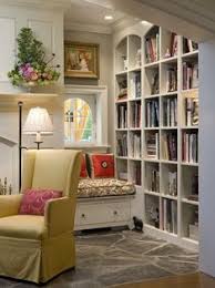 A windowsill bench with a cushion on top and a bookshelf inside it is perfect for a reading nook. 35 Best Corner Bookshelf Design Ideas Bookshelf Design Corner Bookshelves Home Decor