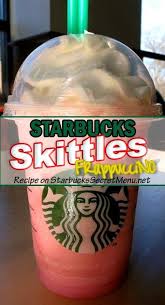 Starbucks Vanilla Birthday Cake Batter Frappuccino Starbucks Skittles Frappuccino Secret Starbucks Drinks Starbucks Secret Menu Starbucks Drinks