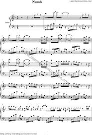 Numb By Linkin Park Piano Sheet Music Free Piano Sheet Music Piano Sheet Music Free Sheet Music