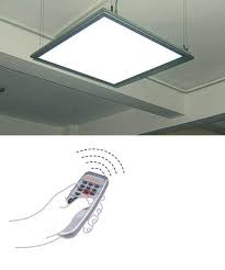 You can add different levels and. Led Ceiling Panels For Modern Interior Design Blue Sky Ceiling Designs Drop Ceiling Lighting Blue Interior Design Ceiling Design