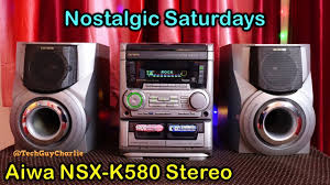 Maybe you would like to learn more about one of these? Aiwa Hifi Stereo From The Mid 90 S Nostalgic Saturdays Nsx K580 Youtube
