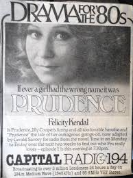 I have no recollection of this, and didn't listen. Does anyone remember it?  It must have cost a few bob to get the lovely Felicity involved! 😂