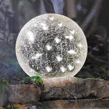 Im folgenden geht es um die sun kugelleuchten. Kynast Led Gartenleuchte Garten Solarkugel Crackle Glas O 25cm Glaskugel Solarlampe Solarleuchte Deko Online Kaufen Otto