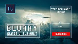 Check spelling or type a new query. Photoshop Cc Tutorial Blurry Glass Effect Ui Ddesign In Photoshop Youtube