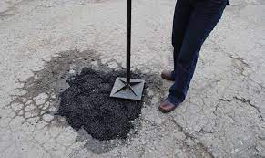 If the gap is over 1/2 wide, opt for asphalt cold patch products that will create a more solid surface. Driveway Repair And Diy Pothole Repair Made Simple With Ez Street Cold Asphalt