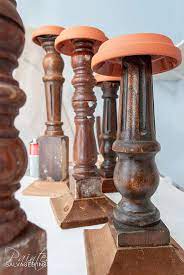 If you're as obsessed with candles as we are, you'll want to make these geometric wooden candle holders! Diy Wooden Candle Holders Salvaged Inspirations