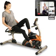 With smooth magnetic resistance and eight preset resistance levels, the marcy recumbent bike allows you to reduce fat, increase stamina and improve cardiovascular performance in the comfort of your own home gym. Exerpeutic 1500xl Magnetic Recumbent Exercise Bike With Bluetooth And Mcf App Walmart Com Walmart Com