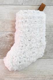 There are many different types of christmas stockings you can make. Faux Fur Stocking Easy Knitting Pattern Mama In A Stitch