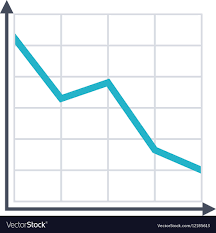 Decline Chart Icon
