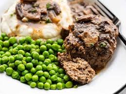 Minced meat was a delicacy in. Salisbury Steak With Mushroom Gravy Budget Bytes
