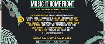 All music lovers are encouraged to tune into channel 9's televised broadcast or livestream on youtube. Frontier Touring Announces Music From The Homefront A Virtual Music Fest For Anzac Day Celebrityaccess