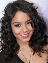 Pretty vanessa hudgens hairstyle attractive medium curly synthetic hair lace front wig 14 inches. Pretty Vanessa Hudgens Hairstyle Attractive Medium Curly Synthetic Hair Lace Front Wig 14 Inches M Wigsbuy Com