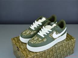 Nike Air Force 1 Dior Olive Green Custom Nike Air Force Nike Air Force