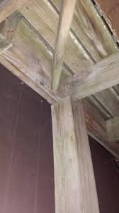 You drill into the concrete and insert concrete screws or anchors. Deck Posts Set In Concrete Or Use Anchors Home Improvement Stack Exchange
