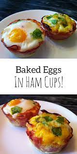 Baked Eggs In Ham Cups Oh Snap Let S Eat Recipe Healthy Breakfast Recipes Paleo Breakfast Recipes