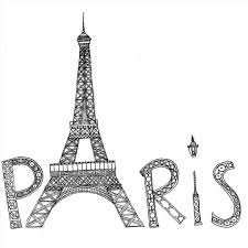 Start coloring the picture using grey color. How To Draw The Eiffel Tower Easy How To Images Collection
