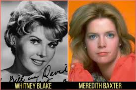 Whitney Blake (Hazel) and her real life daughter Meredith Baxter ( Family  Ties)