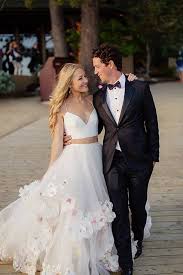 Designer hayley paige exclusively sat down with stylish and shared details about lauren burnham's dress for her wedding to arie luyendyk jr.— see more. Hayley Paige Bridal Dresses Wedding Photos