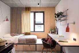 Studio Aisslinger Basecamp Potsdam Studentenhaus Wohnungseinrichtung Studentenraum