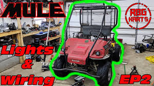 Come join the discussion about performance, racing, modifications, classifieds. Kawasaki Mule Engine Swap Ep2 Wiring Lights Youtube