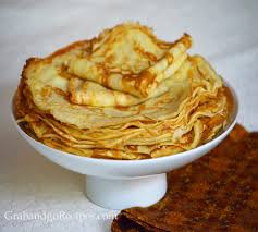 Basic Thin Crepes Recipe Recipe Crepe Recipes Recipes Food
