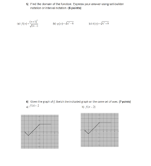 Solved 5 Find The Domain Of The Function Express Your A Chegg Com