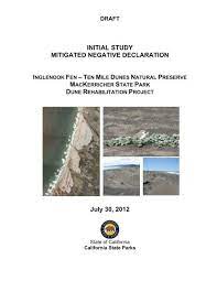 Maybe you would like to learn more about one of these? Ten Mile Dunes Natural Preserve Mackerricher California State