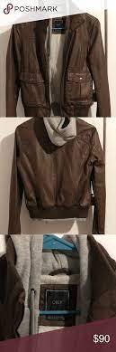 Obey Jealous Lover Vintage Brown Bomber Jacket Bomber Jacket For Girls From Obey Faux Leather Hooded Bomber Jacket Brown Bomber Jacket Jackets Bomber Jacket