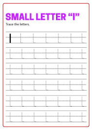 This pages of alphabet tracing will help children to practice letter recognition. Writing Small Letter L Lowercase Letter Tracing Worksheets For Preschool Kindergarten First Grade English Worksheets Schoolmykids Com