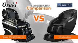 Osaki Os 3d Dreamer Vs Infinity Altera Massage Chair Massage Osaki