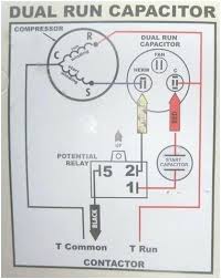 If your pump was provided with 2 or more capacitors and a relay, use this diagram together with the attached pump wiring diagram to complete the installation. Ac Dual Capacitor Wiring Diagram Wiring Diagram Networks