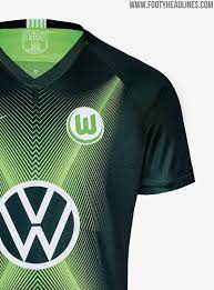 Find a new vfl wolfsburg jersey at fanatics. New Vw Logo Nike Wolfsburg 19 20 Home Away Kits Released Footy Headlines