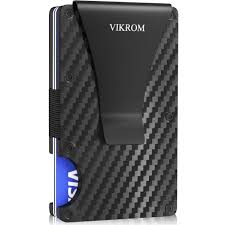 If you have more traditional thinner cards, i expect 20 would fit without issue. Carbon Fiber Wallet And Money Clip Rfid Blocking Front Pocket Wallet Premium Minimalist Wallets For Men