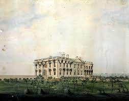 In the early afternoon, a strong tornado struck northwest washington and downtown, says the nws. File The President S House By George Munger 1814 1815 Jpg Wikimedia Commons