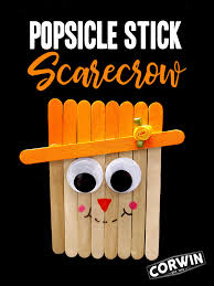 The crafting value of popsicle sticks cannot be undermined. Popsicle Stick Scarecrow Magnets Premium Calendars And Newsletters