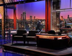 David Letterman S Final Guests Tv Set Design David Letterman Late Night Show