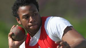 Jacksonville's Ryan McCombs wins shot put at Granite City