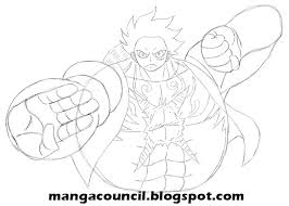 For luffy gear second is like the same as the energy steroids for hody jones but the effect is not that significant. How To Draw One Piece Luffy Gear Fourth