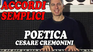 Asus2 e questa vita ci ha sorriso e lo sai. 86 Poetica Cesare Cremonini Tutorial Pianoforte Accordi Facili Youtube