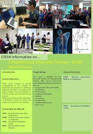 What areas listed below would you like to see additional training provided? Comprehensive Ergonomic Training 10 Cep Points Course Ciesh Information On Introduction Course Objective These Course Intended To Provide Understanding Ppt Download