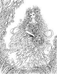 Please do not resell the digital files or paper copies, or post uncolored coloring pages on the web. Fantasy Art Coloring Pages For Adults Coloring Home