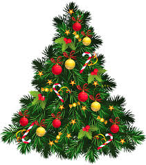 Transparent Christmas Tree With Ornaments Png Picture Christmas Tree Clipart Christmas Tree Images Christmas Tree Pictures